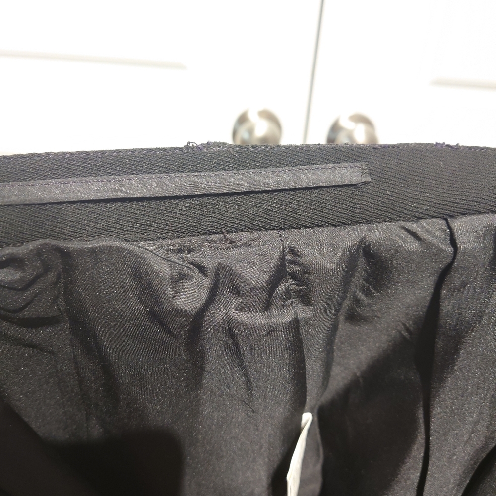 Vintage CHANEL pleated black dress pants - Picture 6 of 16